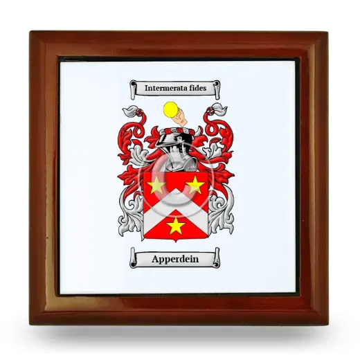 Apperdein Wooden Jewelry Box