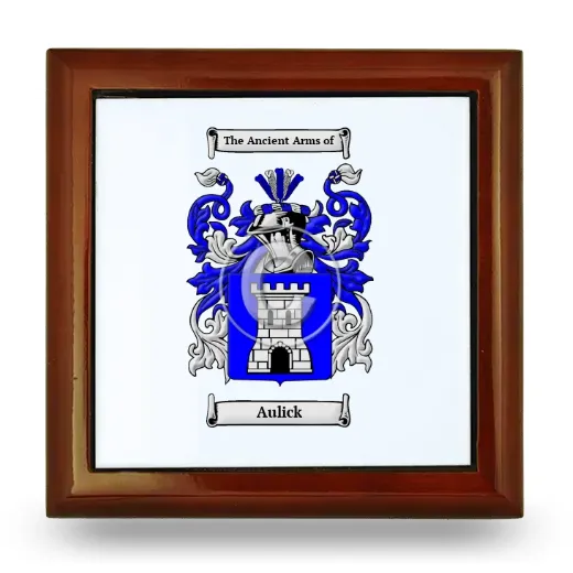 Aulick Wooden Jewelry Box