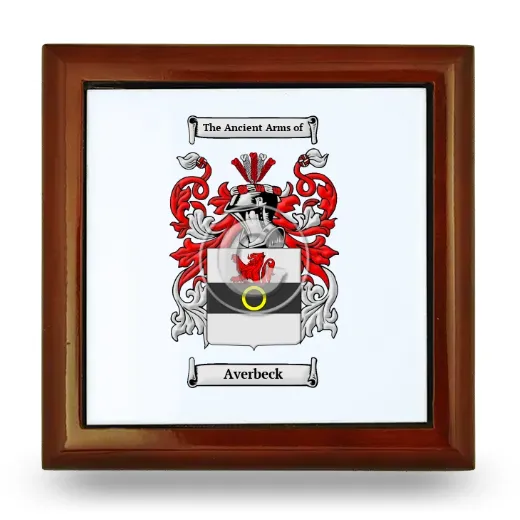 Averbeck Wooden Jewelry Box