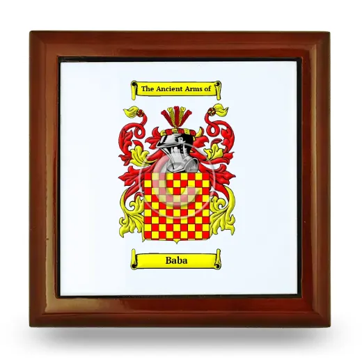 Baba Wooden Jewelry Box