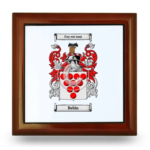 Babin Wooden Jewelry Box