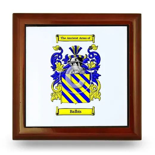 Balbis Wooden Jewelry Box