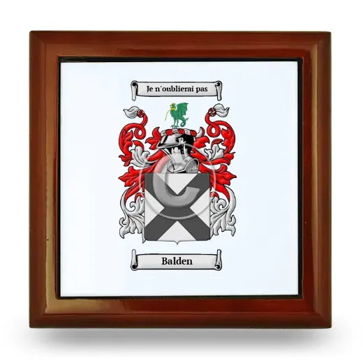 Balden Wooden Jewelry Box