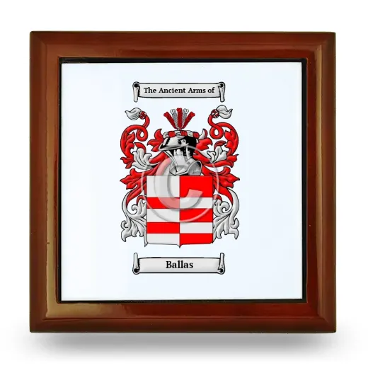 Ballas Wooden Jewelry Box