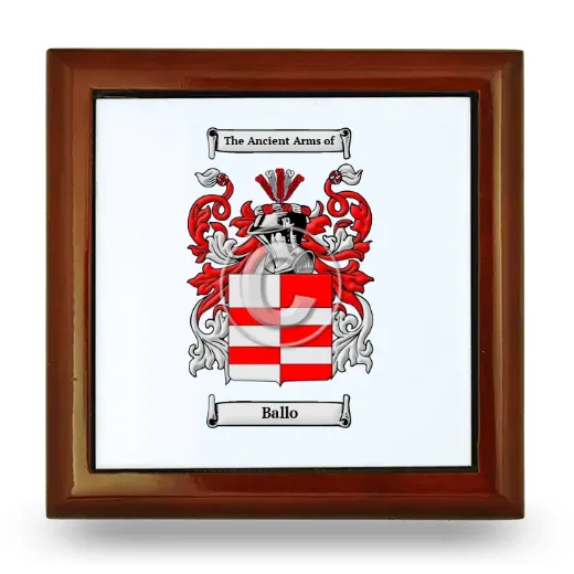 Ballo Wooden Jewelry Box