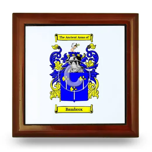 Bambrox Wooden Jewelry Box