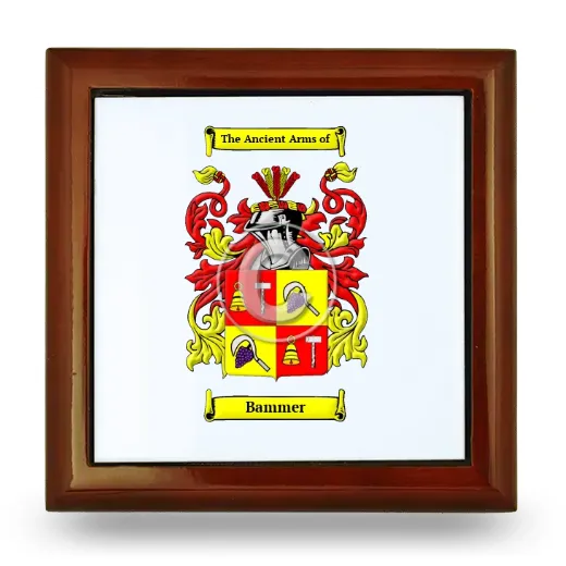 Bammer Wooden Jewelry Box