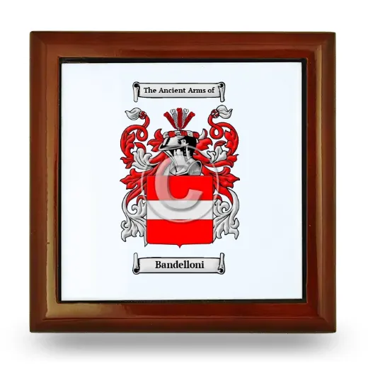 Bandelloni Wooden Jewelry Box