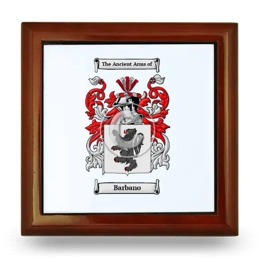 Barbano Wooden Jewelry Box