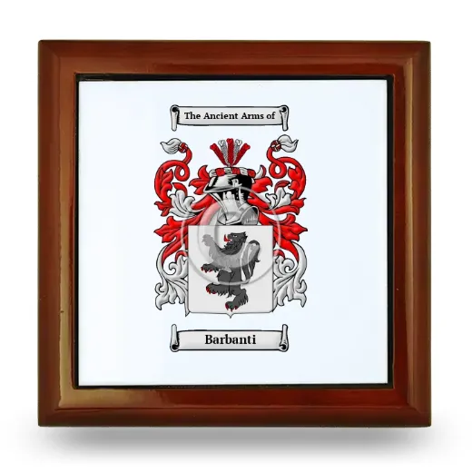 Barbanti Wooden Jewelry Box