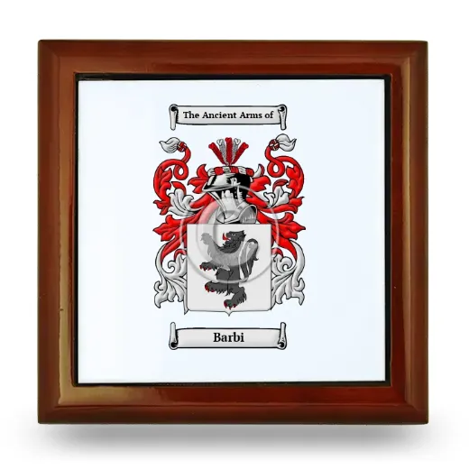 Barbi Wooden Jewelry Box