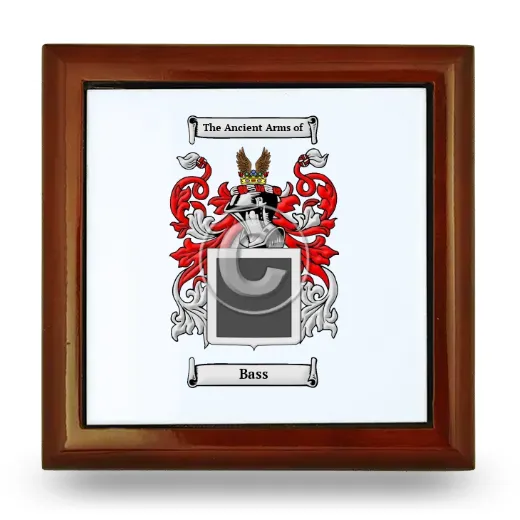 Bass Wooden Jewelry Box