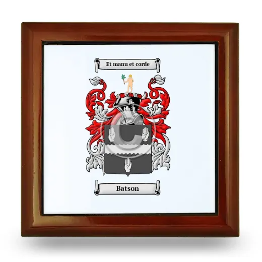 Batson Wooden Jewelry Box