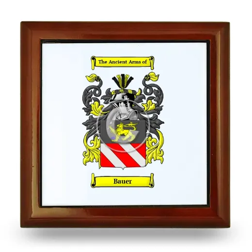 Bauer Wooden Jewelry Box