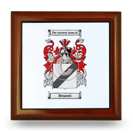 Benanti Wooden Jewelry Box