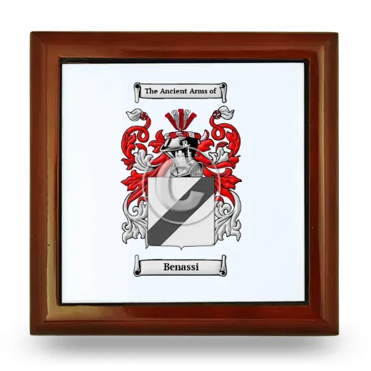 Benassi Wooden Jewelry Box