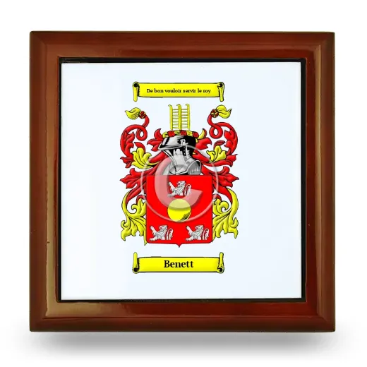 Benett Wooden Jewelry Box