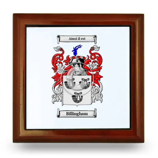 Billingham Wooden Jewelry Box