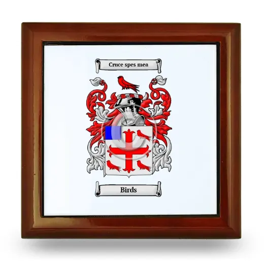 Birds Wooden Jewelry Box