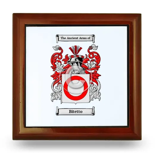 Bitetto Wooden Jewelry Box