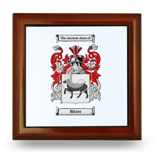 Bitzer Wooden Jewelry Box