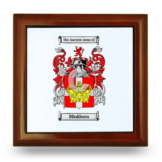 Blinkhorn Wooden Jewelry Box