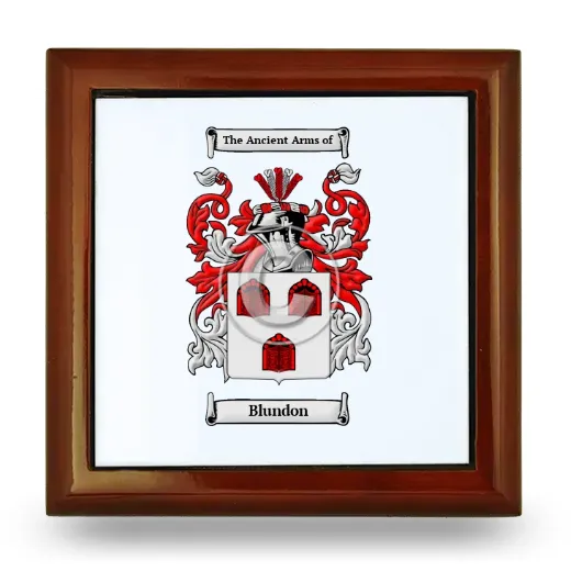 Blundon Wooden Jewelry Box