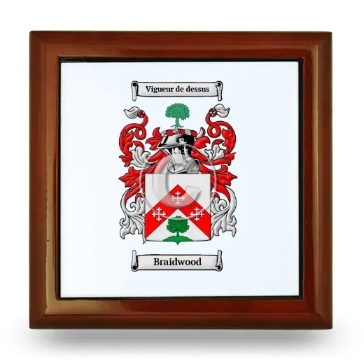 Braidwood Wooden Jewelry Box