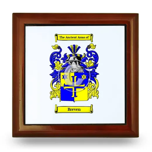 Breven Wooden Jewelry Box