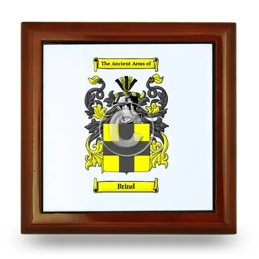 Brind Wooden Jewelry Box