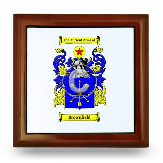 Brownfield Wooden Jewelry Box