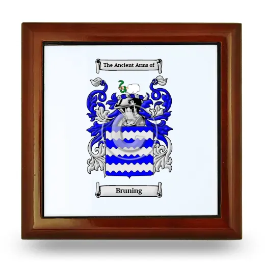 Bruning Wooden Jewelry Box