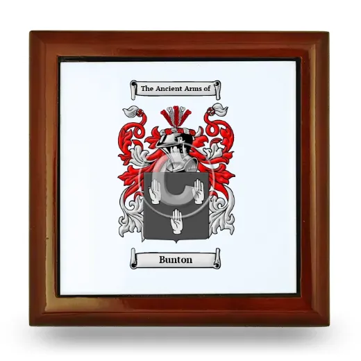 Bunton Wooden Jewelry Box