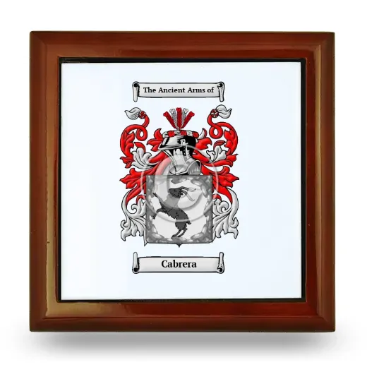 Cabrera Wooden Jewelry Box