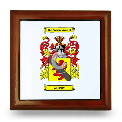 Caceres Wooden Jewelry Box