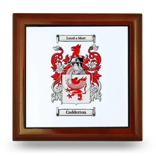 Cadderton Wooden Jewelry Box