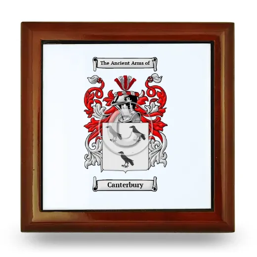 Canterbury Wooden Jewelry Box