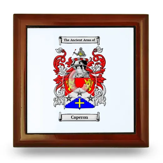 Caperon Wooden Jewelry Box