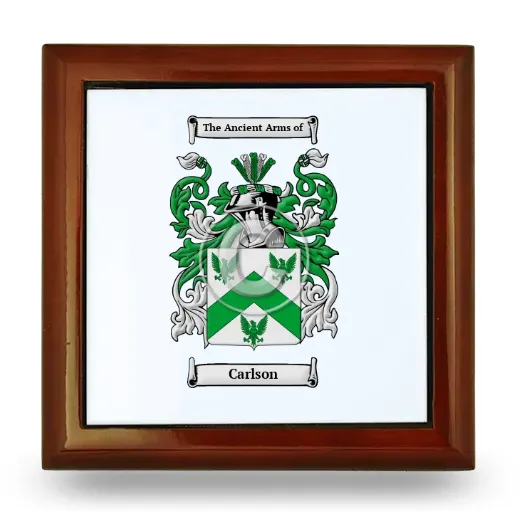 Carlson Wooden Jewelry Box