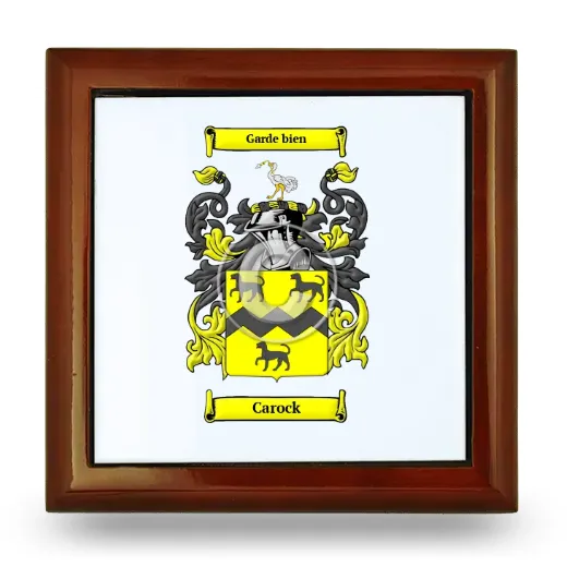 Carock Wooden Jewelry Box