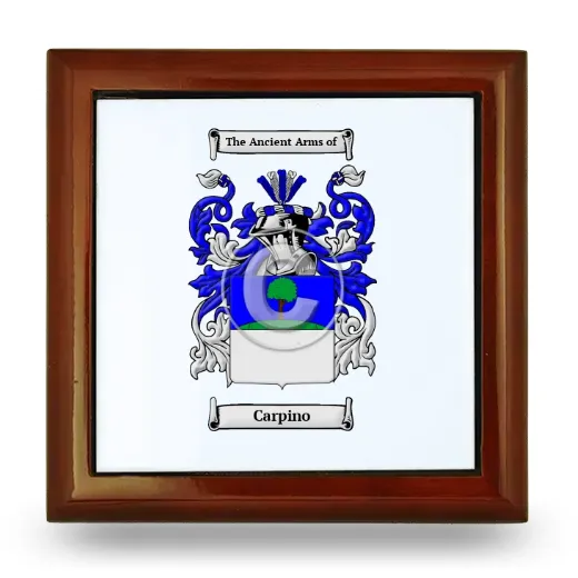 Carpino Wooden Jewelry Box