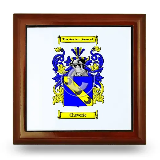 Cheverie Wooden Jewelry Box