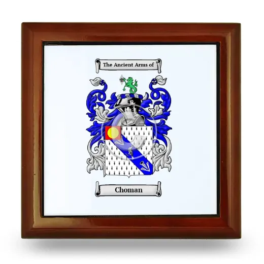 Choman Wooden Jewelry Box