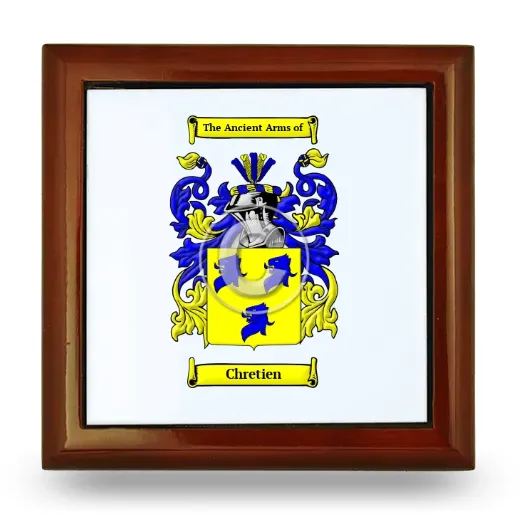 Chretien Wooden Jewelry Box