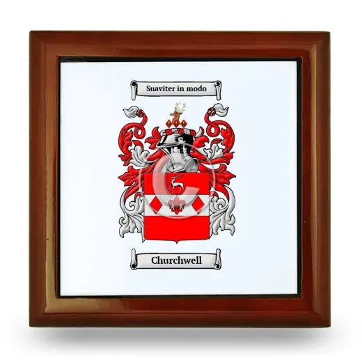 Churchwell Wooden Jewelry Box