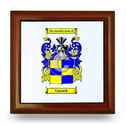 Cossack Wooden Jewelry Box