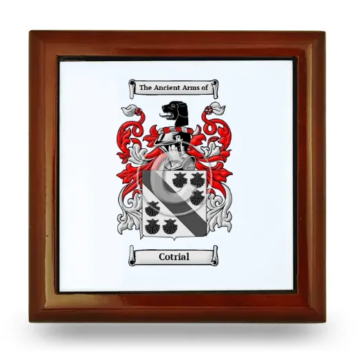 Cotrial Wooden Jewelry Box