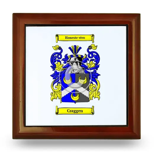 Craggen Wooden Jewelry Box