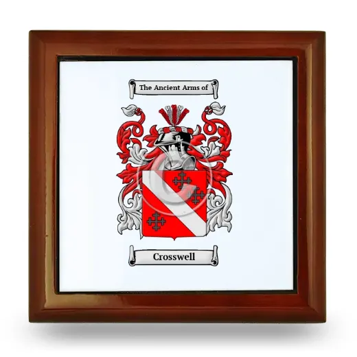 Crosswell Wooden Jewelry Box