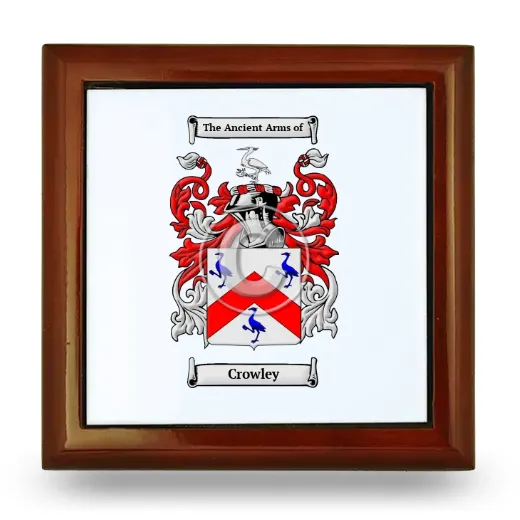 Crowley Wooden Jewelry Box